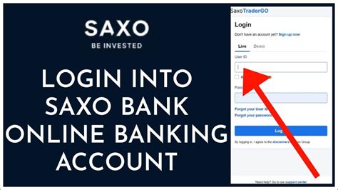 saxo platform login.